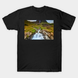 Bjarnarfoss waterfall, Iceland T-Shirt